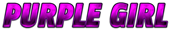 PURPLE GIRL Logo Style