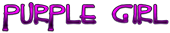 PURPLE GIRL Logo Style