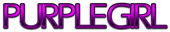 PURPLE GIRL Logo Style