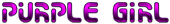 PURPLE GIRL Logo Style