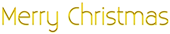 Merry Christmas Logo Style