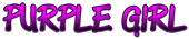 PURPLE GIRL Logo Style