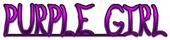 PURPLE GIRL Logo Style