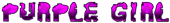 PURPLE GIRL Logo Style