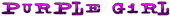 PURPLE GIRL Logo Style