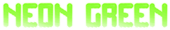 Neon Green Logo Style