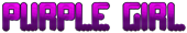 PURPLE GIRL Logo Style