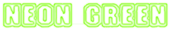 Neon Green Logo Style