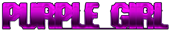 PURPLE GIRL Logo Style