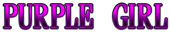 PURPLE GIRL Logo Style