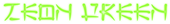 Neon Green Logo Style