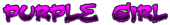 PURPLE GIRL Logo Style