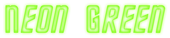 Neon Green Logo Style