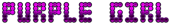 PURPLE GIRL Logo Style