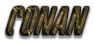 Conan Logo Style