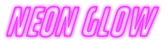 Neon Glow Logo Style