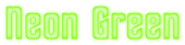 Neon Green Logo Style