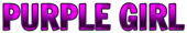 PURPLE GIRL Logo Style