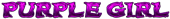 PURPLE GIRL Logo Style