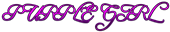 PURPLE GIRL Logo Style