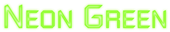 Neon Green Logo Style