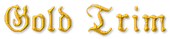 Gold Trim Logo Style