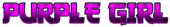 PURPLE GIRL Logo Style