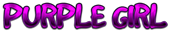 PURPLE GIRL Logo Style