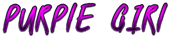 PURPLE GIRL Logo Style