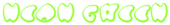 Neon Green Logo Style