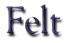 Felt Logo Style