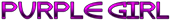 PURPLE GIRL Logo Style