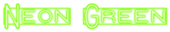 Neon Green Logo Style