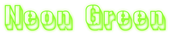 Neon Green Logo Style