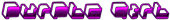 PURPLE GIRL Logo Style