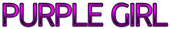 PURPLE GIRL Logo Style