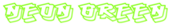 Neon Green Logo Style