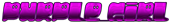 PURPLE GIRL Logo Style