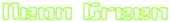 Neon Green Logo Style