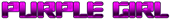 PURPLE GIRL Logo Style