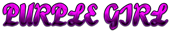 PURPLE GIRL Logo Style