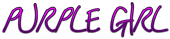 PURPLE GIRL Logo Style