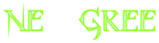 Neon Green Logo Style