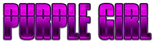 PURPLE GIRL Logo Style