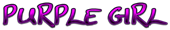 PURPLE GIRL Logo Style