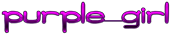 PURPLE GIRL Logo Style