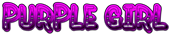 PURPLE GIRL Logo Style