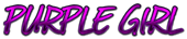 PURPLE GIRL Logo Style