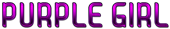 PURPLE GIRL Logo Style