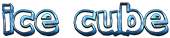 Ice Cube Logo Style